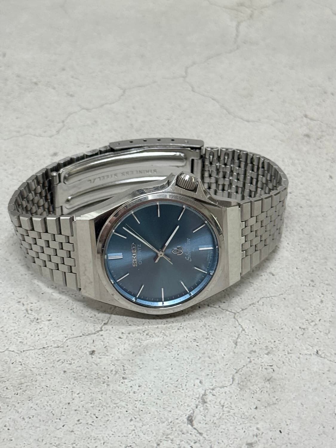 70s 빈티지 세이코 실버웨이브 쿼츠 상품이미지7