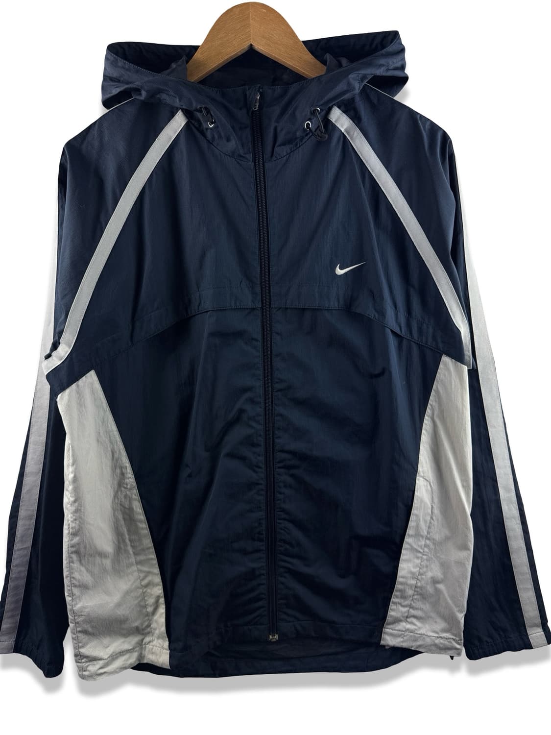 나이키 네이비 후드 바람막이 자켓2630 상품이미지1