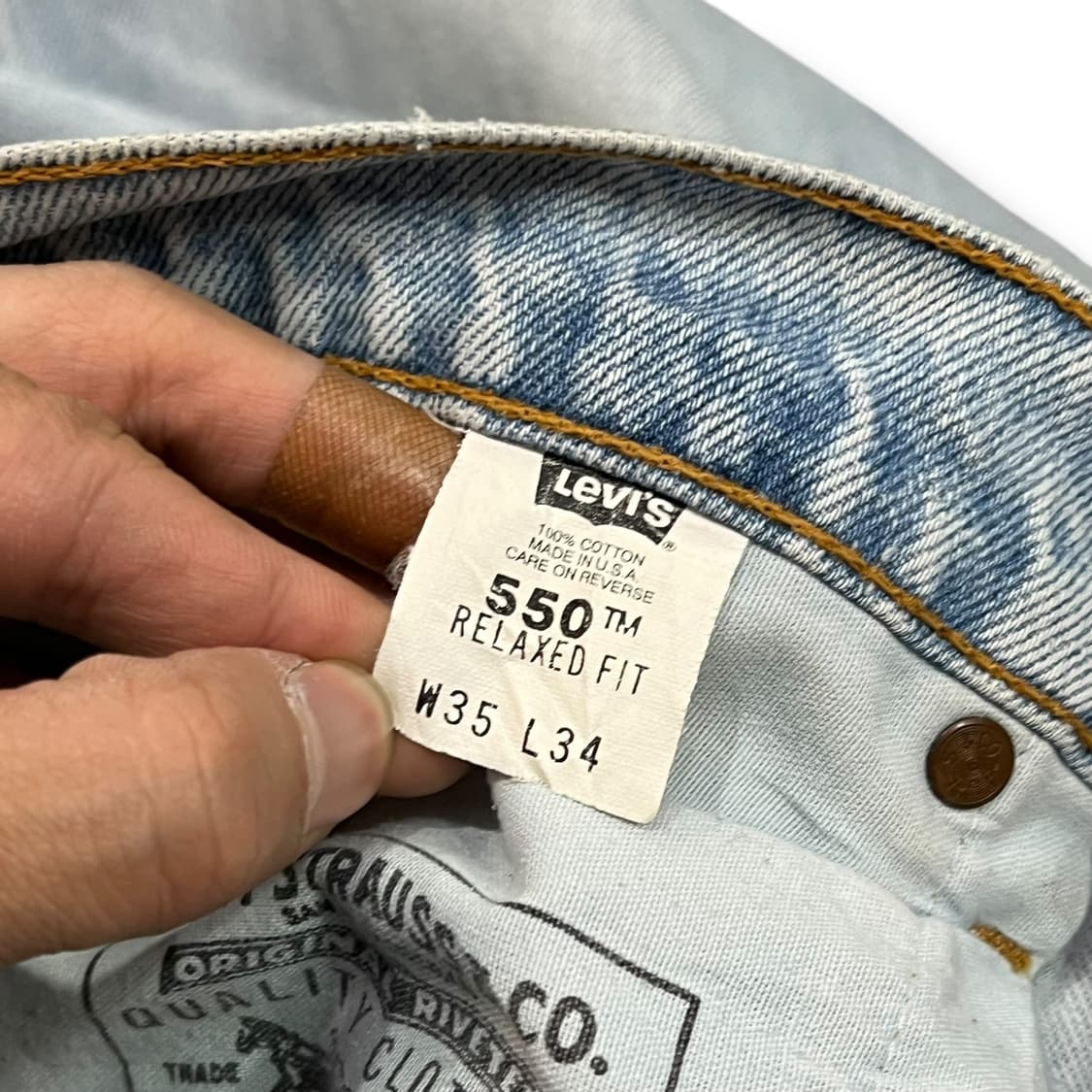  USA 리바이스 550 데님팬츠 y14219 상품이미지7