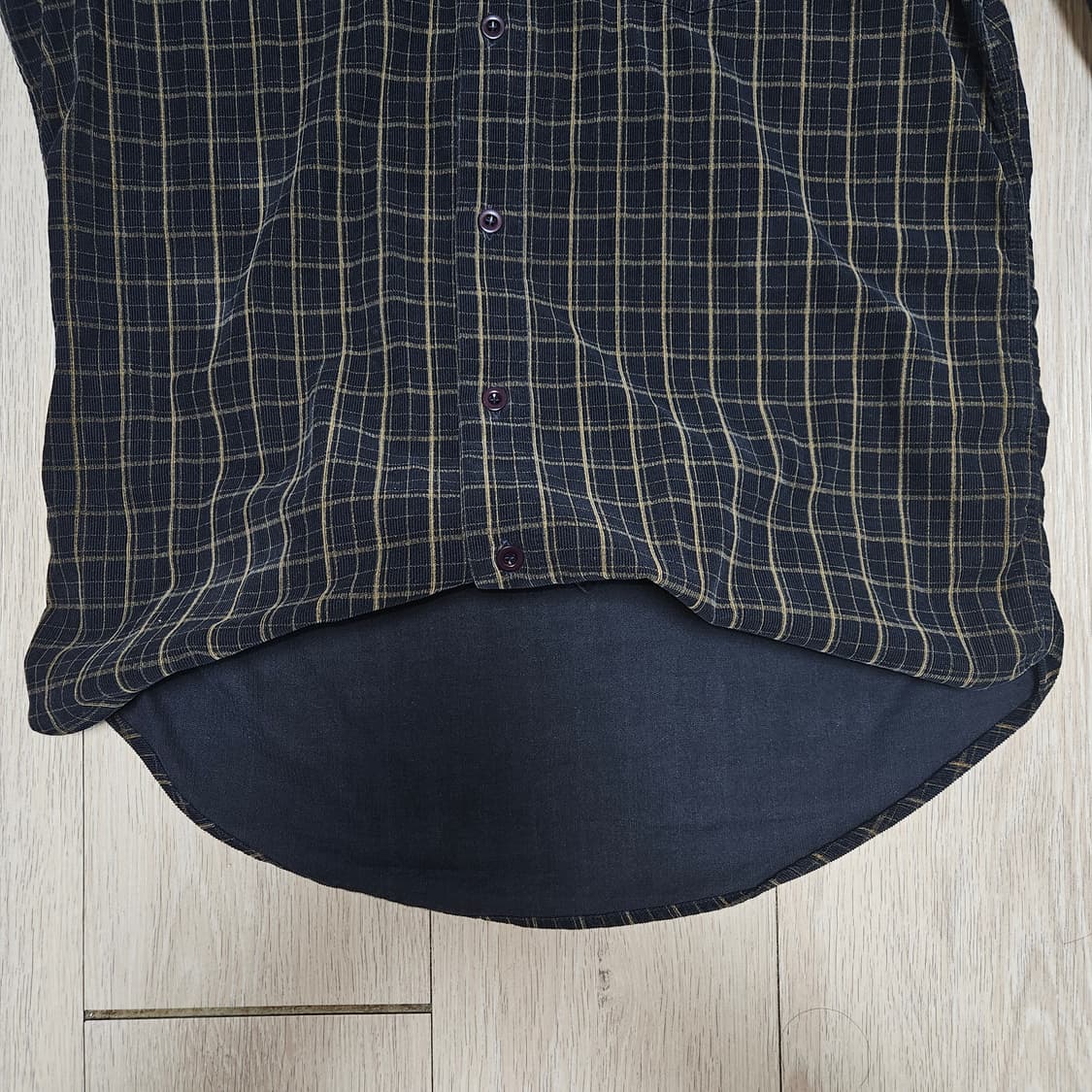 90s armani jeans 체크 셔츠 상품이미지8