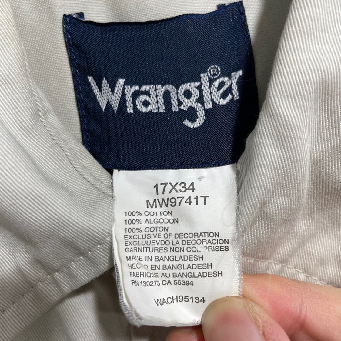 랭글러 워크웨어 셔츠 상품이미지5