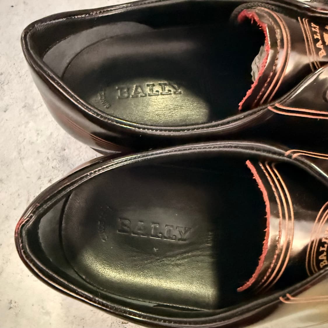 BALLY 로우컷 브라운 레더 스니커즈 상품이미지5