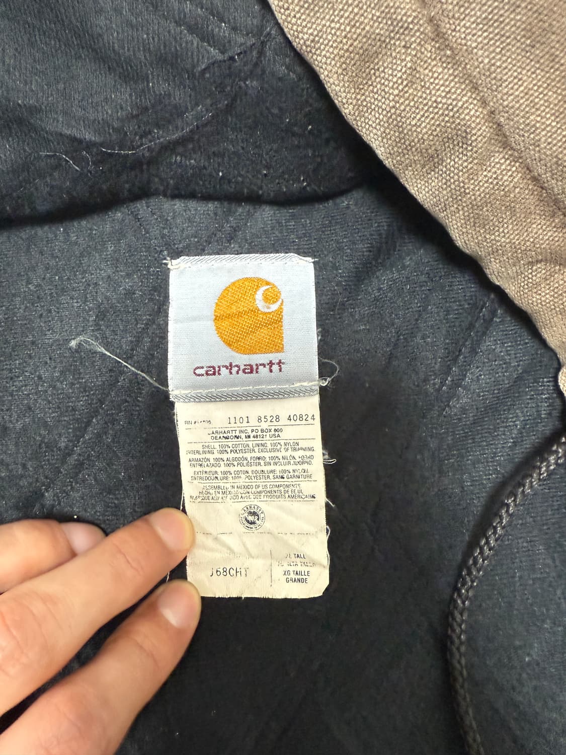 칼하트 j68 cht 액티브자켓 상품이미지4