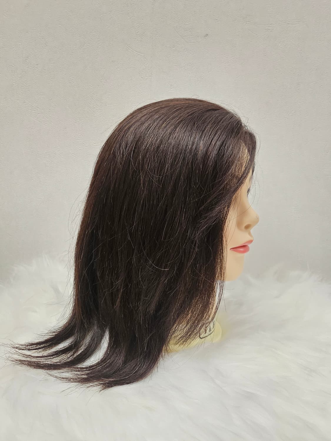 미용사 국가자격시험 컷 연습용 통가발 민두 | 인모 | 1.5만원 상품이미지3