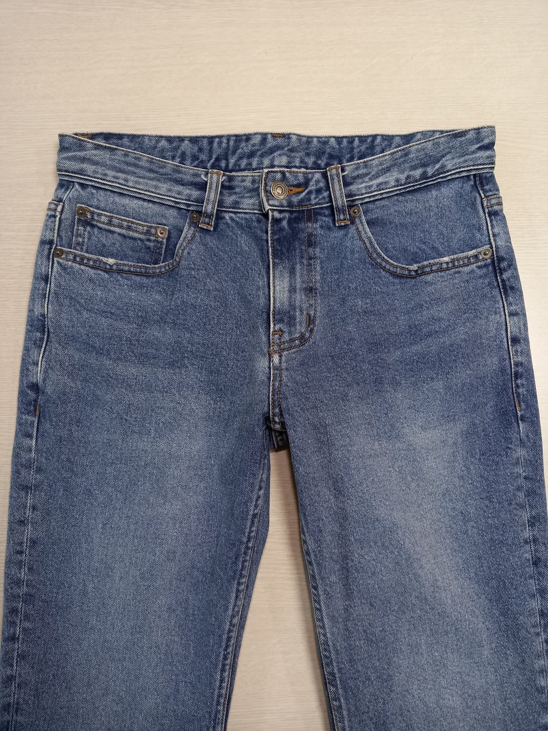 30 JILLSTUART NEWYORK 워싱 스판 슬림일자진 30-263 상품이미지3