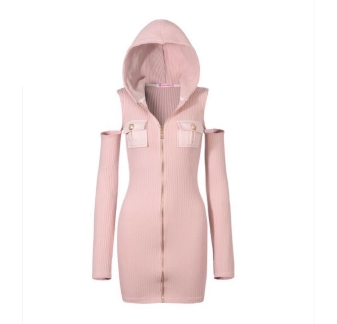 구해요) 베이비메탈클럽 베메클 후디 원피스 핑크 상품이미지1