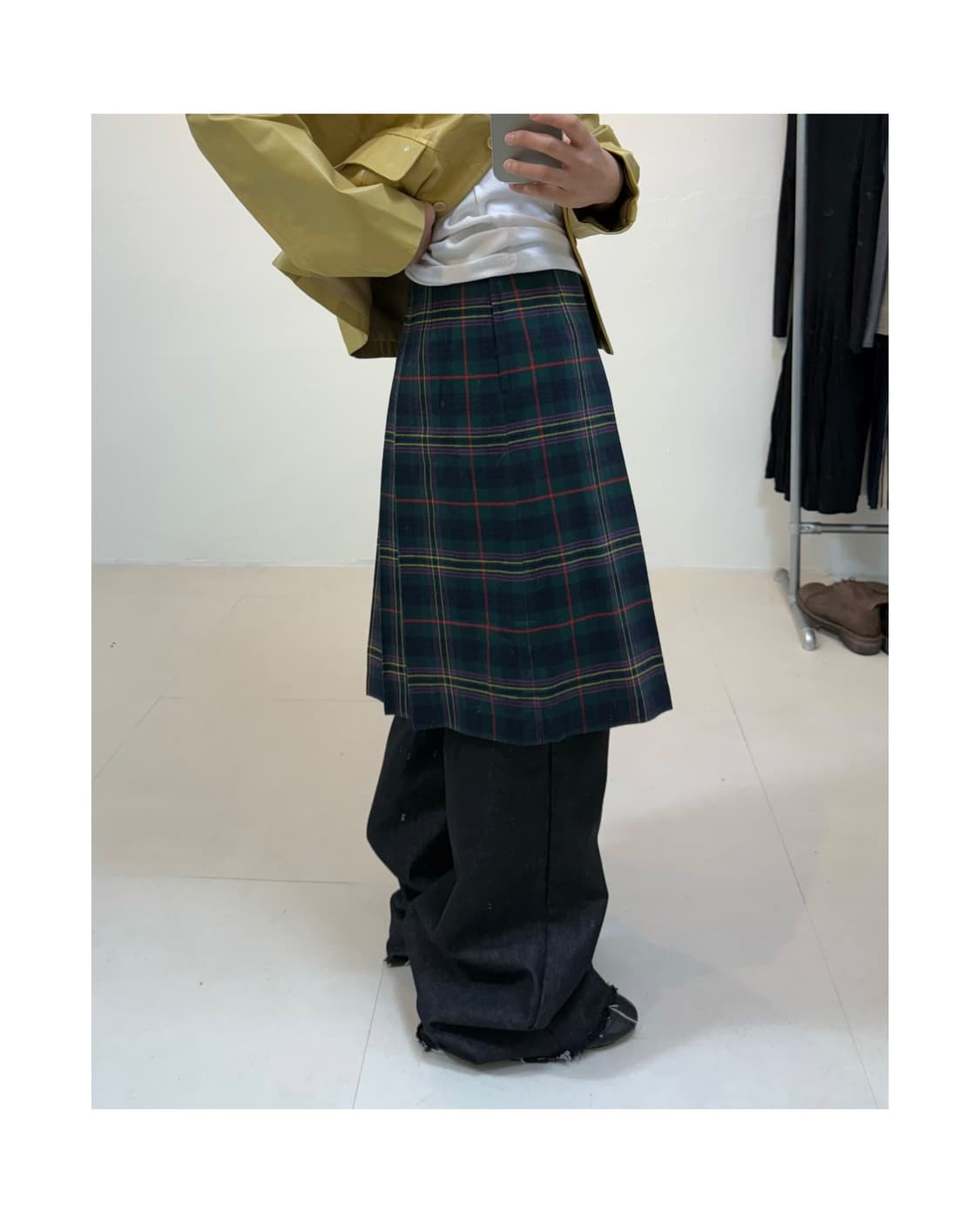 Yorkland 울 스커트 상품이미지2