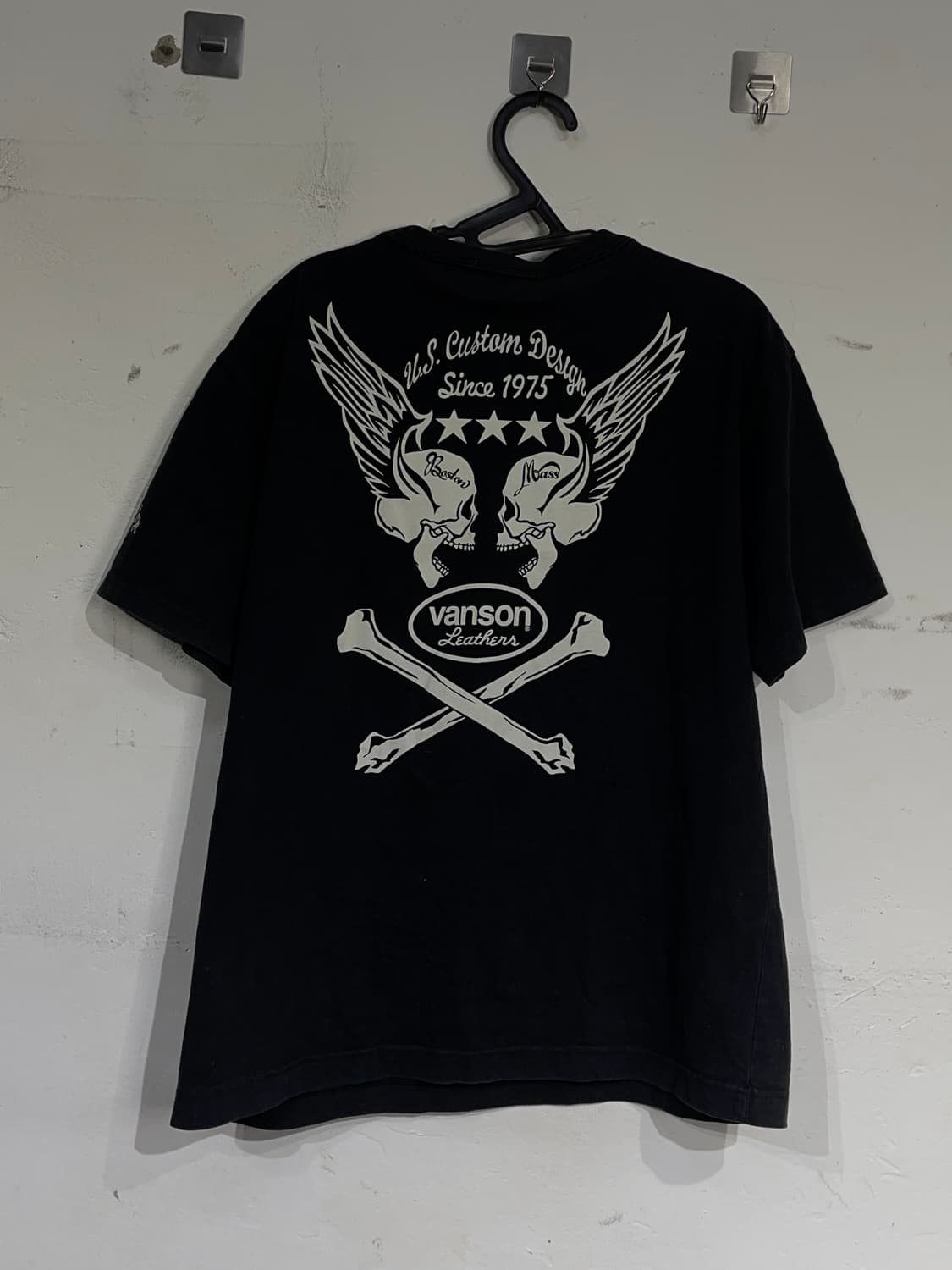 벤슨 레더 해골 오리엔탈 반팔티 XL 상품이미지7
