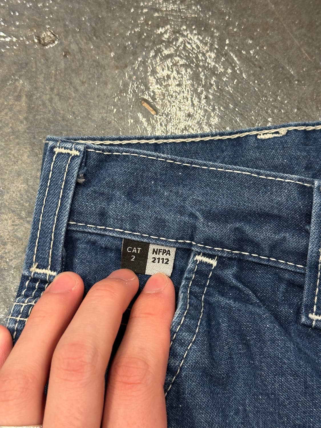 칼하트 FR 데님 카펜터팬츠 32x30 상품이미지5