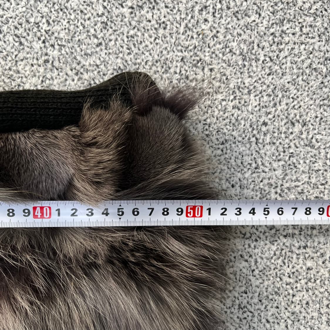 55 지컷 여성 여우털 퍼 조끼 0327M 상품이미지5