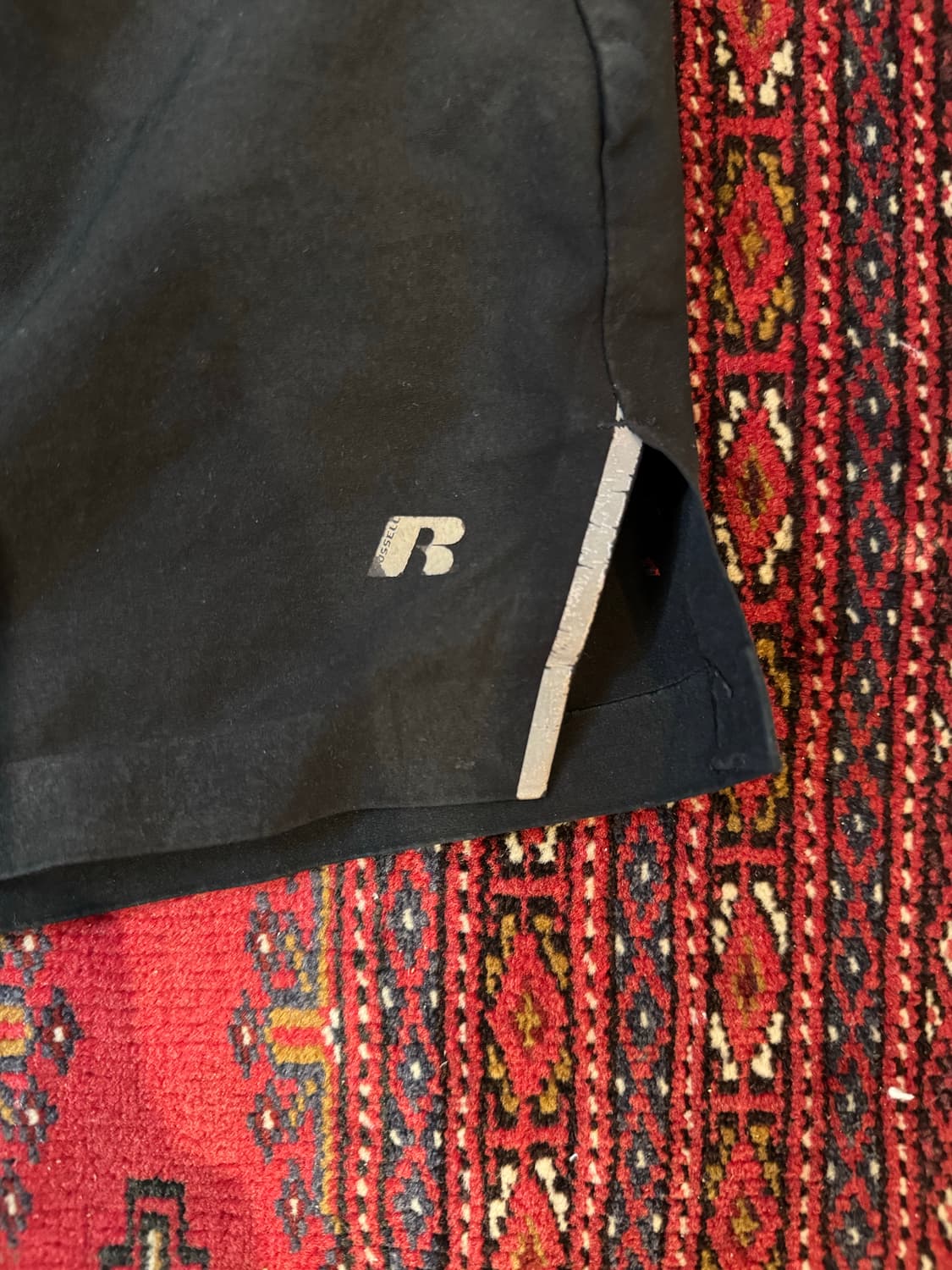 00s 러셀 러닝 팬츠 블랙 상품이미지4