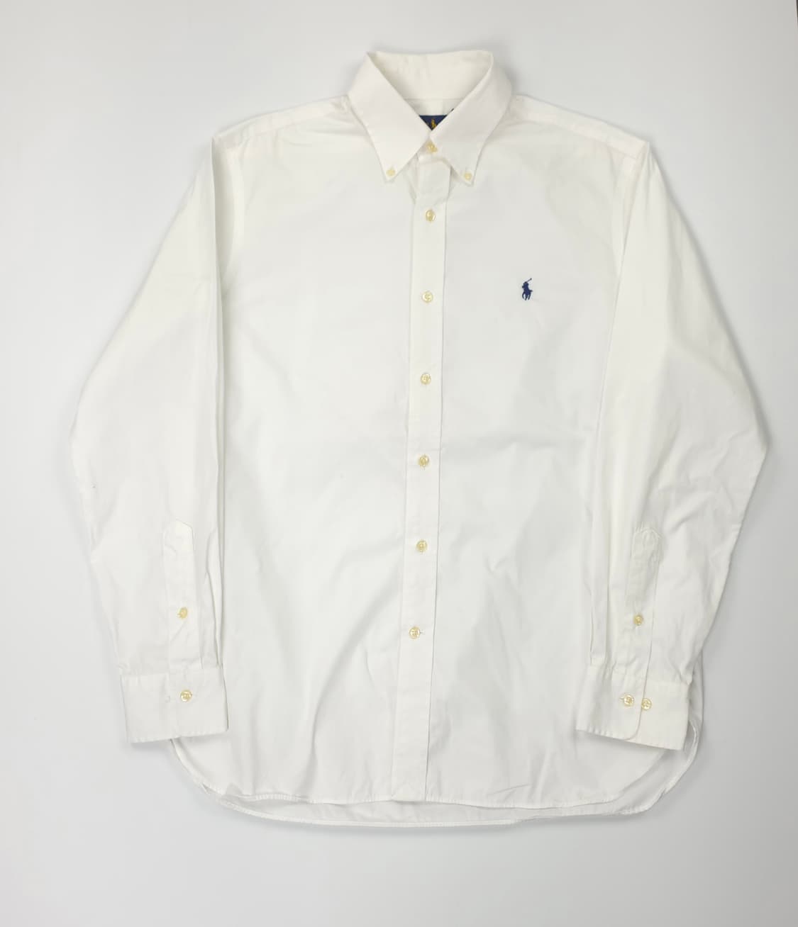 폴로 랄프로렌 클래식핏 코튼셔츠 화이트 (34/35(L-XL)) 상품이미지1