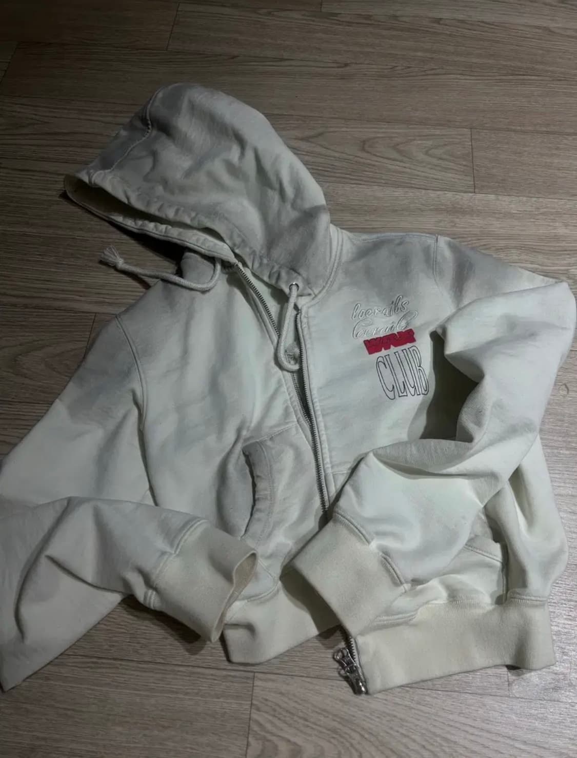 로레일즈크롭후드집업 상품이미지2