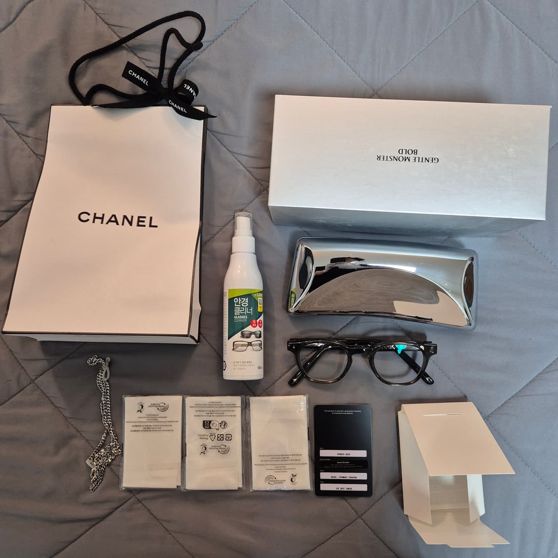 젠틀몬스터 본조 그레이 팝니다.풀박스 상품이미지1