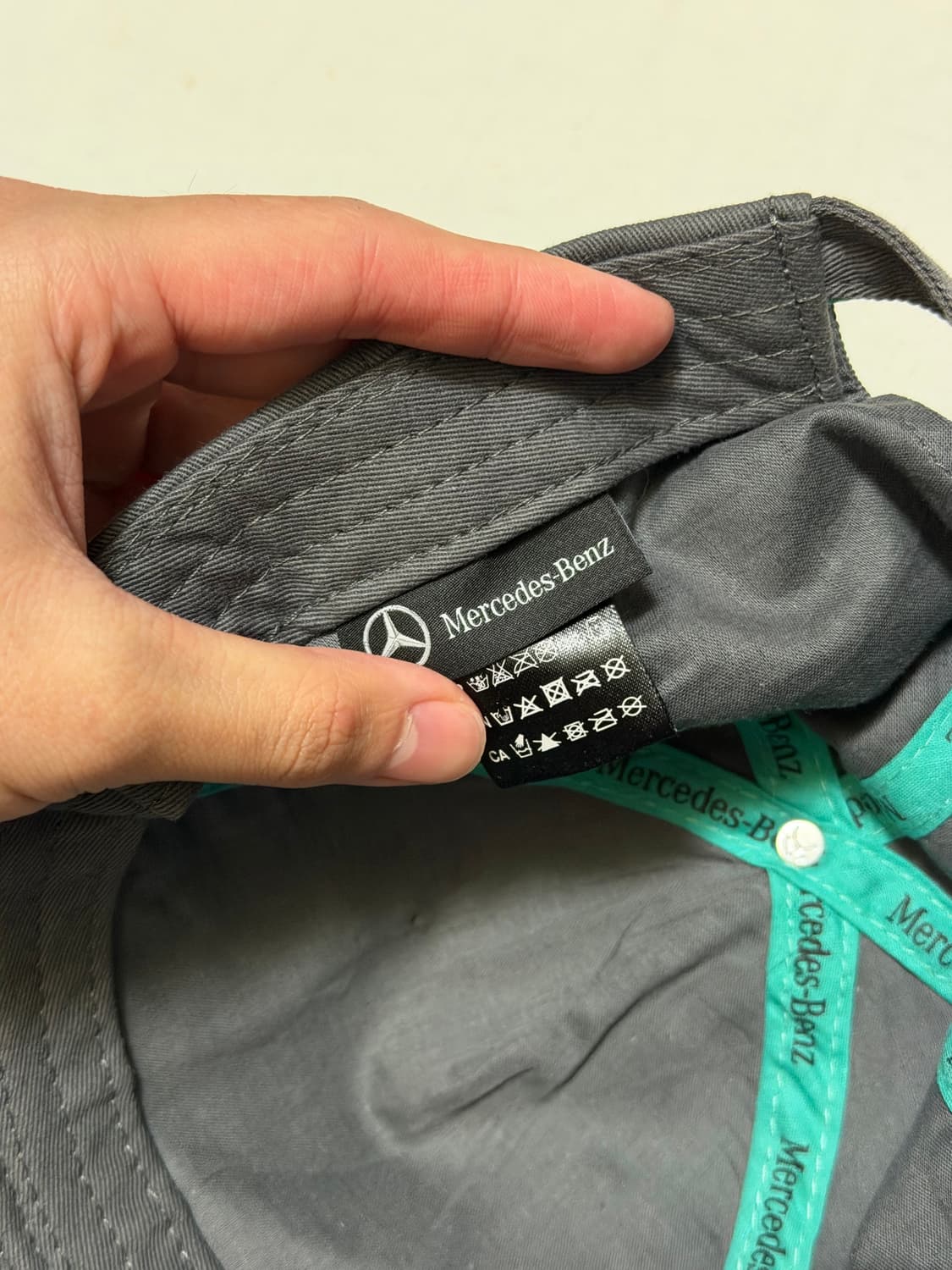 F1 메르세데스 벤츠 볼캡 그레이 상품이미지3