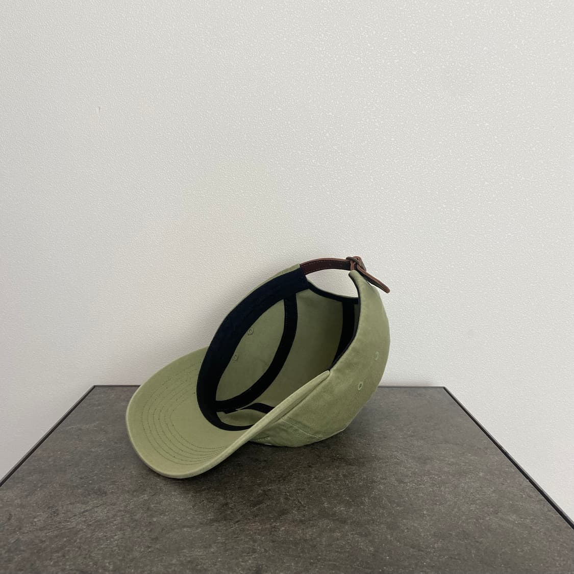 (OS) 슈프림 박스로고 캠프캡 모자 워시드 올리브 카키 상품이미지6