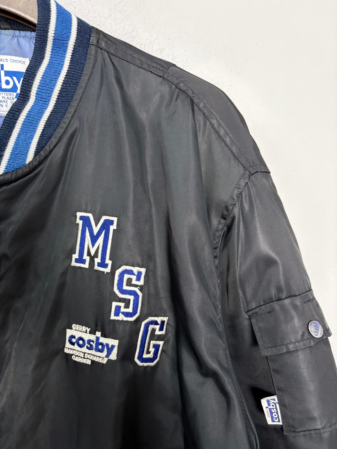 USA빈티지 Cosby 스카치 나일론 바시티 자켓A3610 상품이미지3