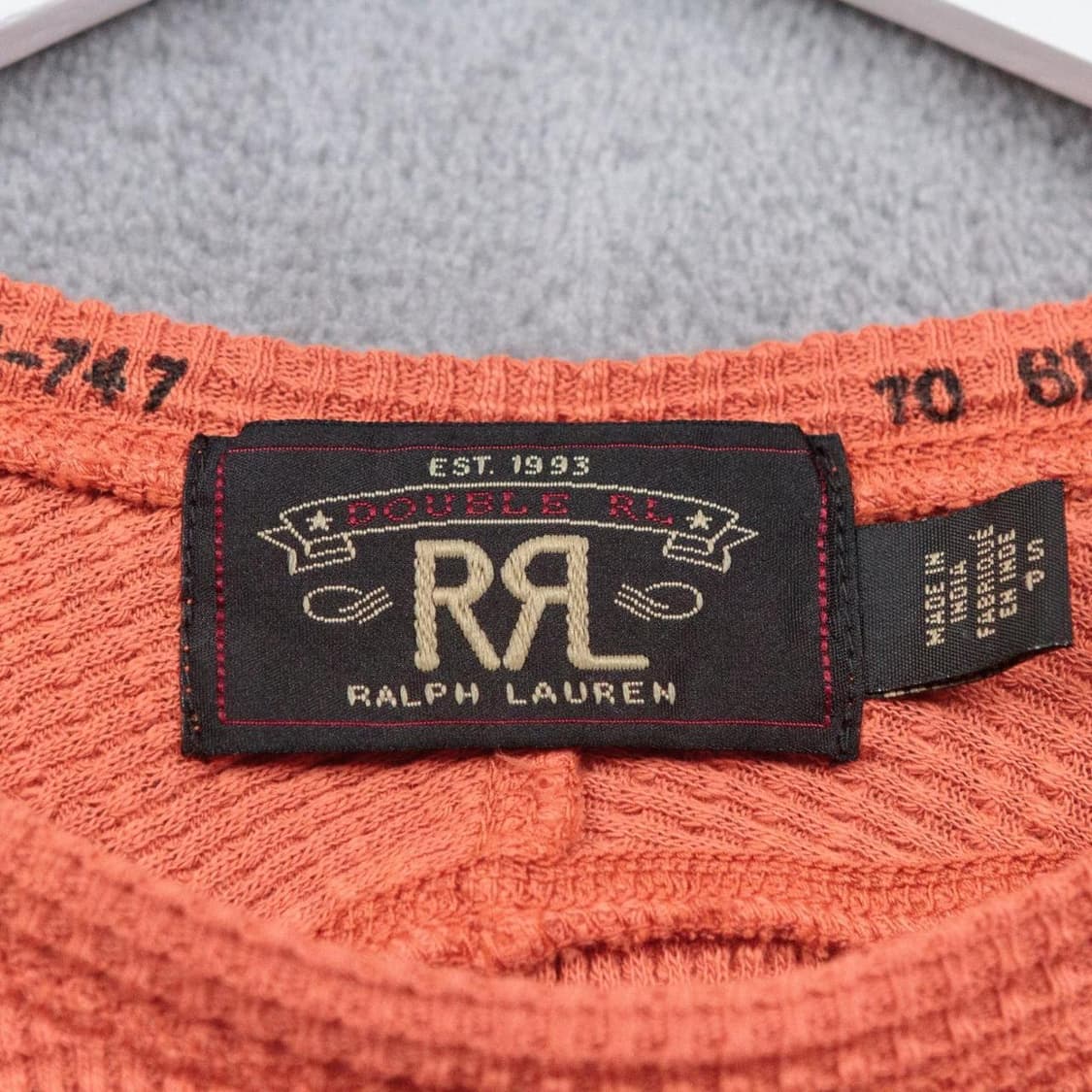 RRL 더블알엘 와플 니트 크루넥 티셔츠 상품이미지2