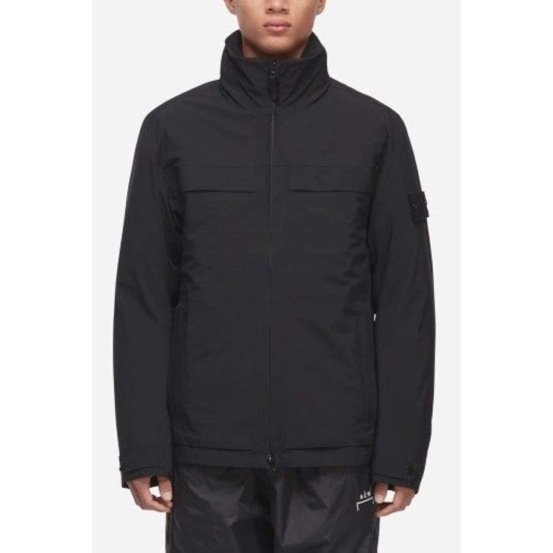 [M] 스톤아일랜드 고스트피스 탱크 자켓 블랙 상품이미지2