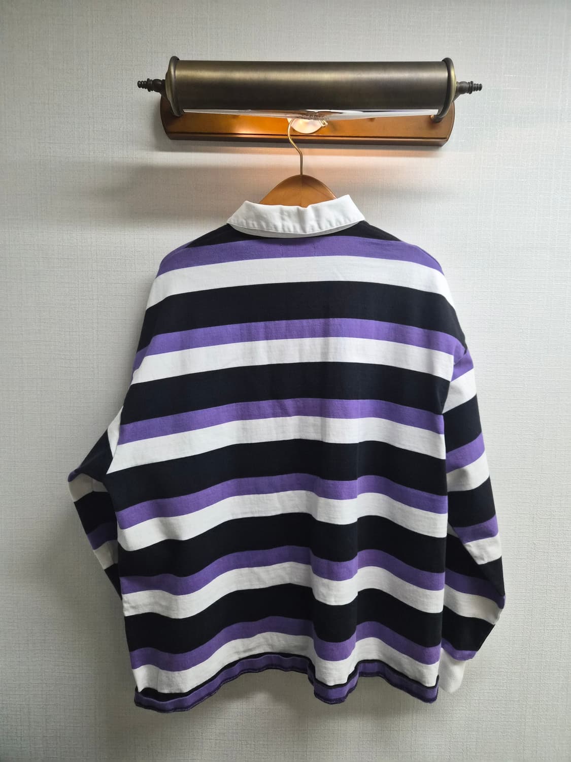 L/105) XLARGE 엑스라지 JPN 스트라이프 럭비 긴팔티 팝니다 상품이미지2