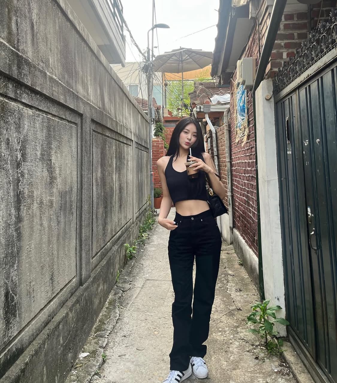 페일제이드 화이트 코튼 와이드 팬츠 상품이미지2