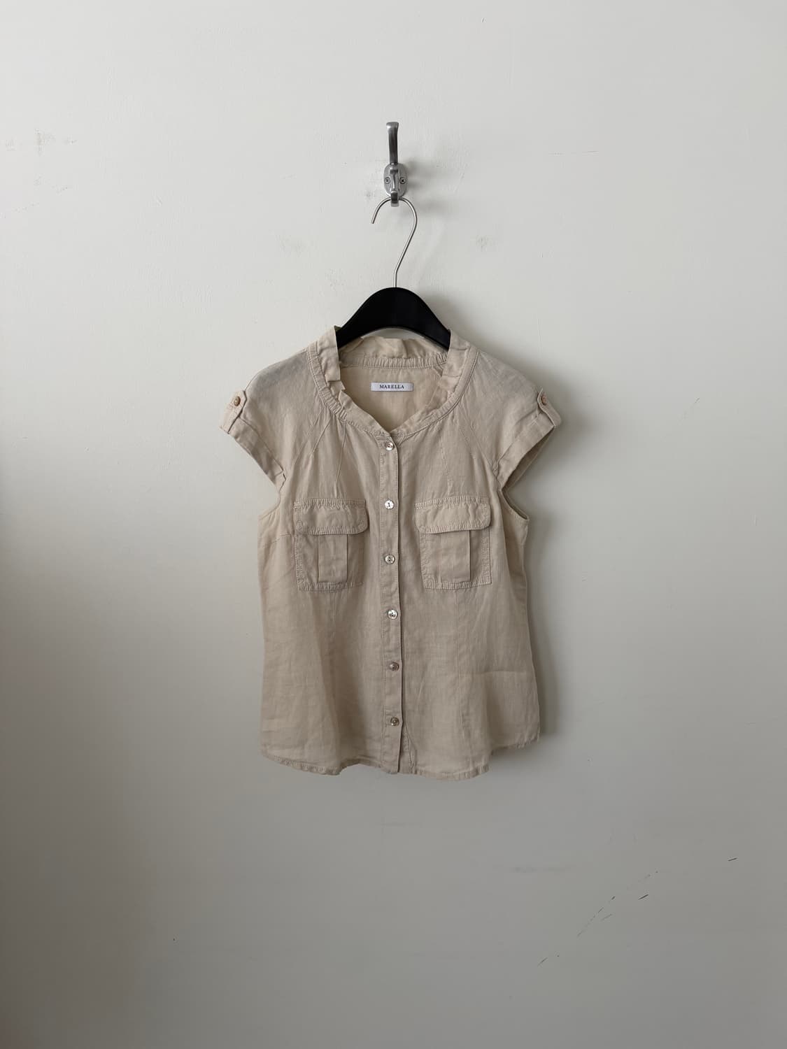 Marella Linen Blouse 상품이미지1