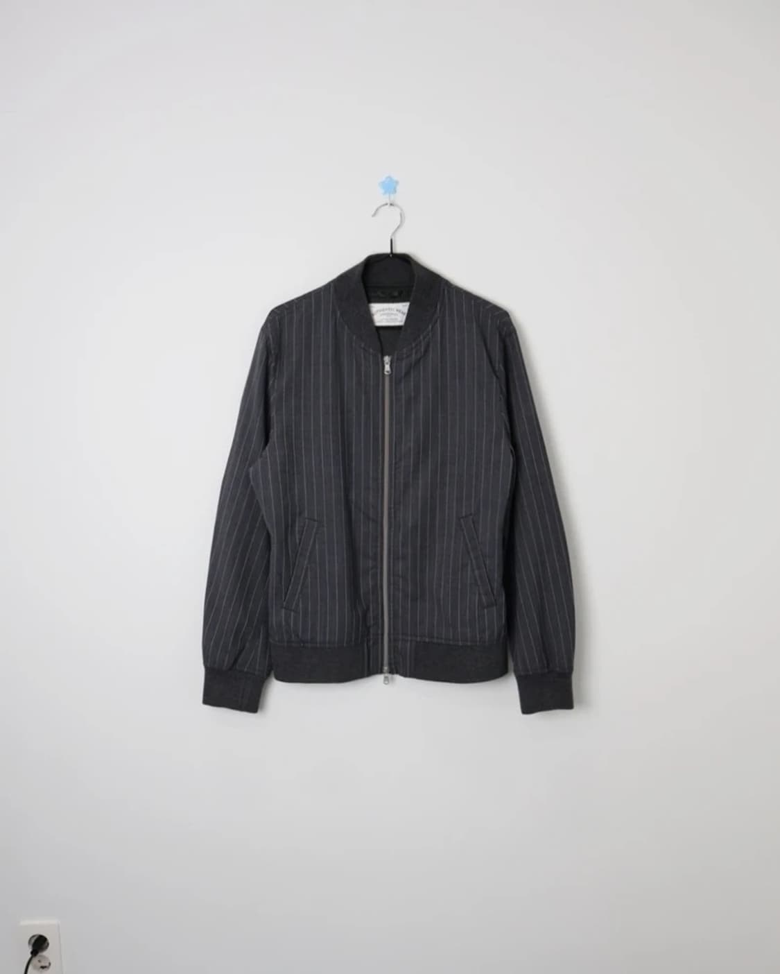 United Arrows GLR Pinstripe Zip Blouson 상품이미지1