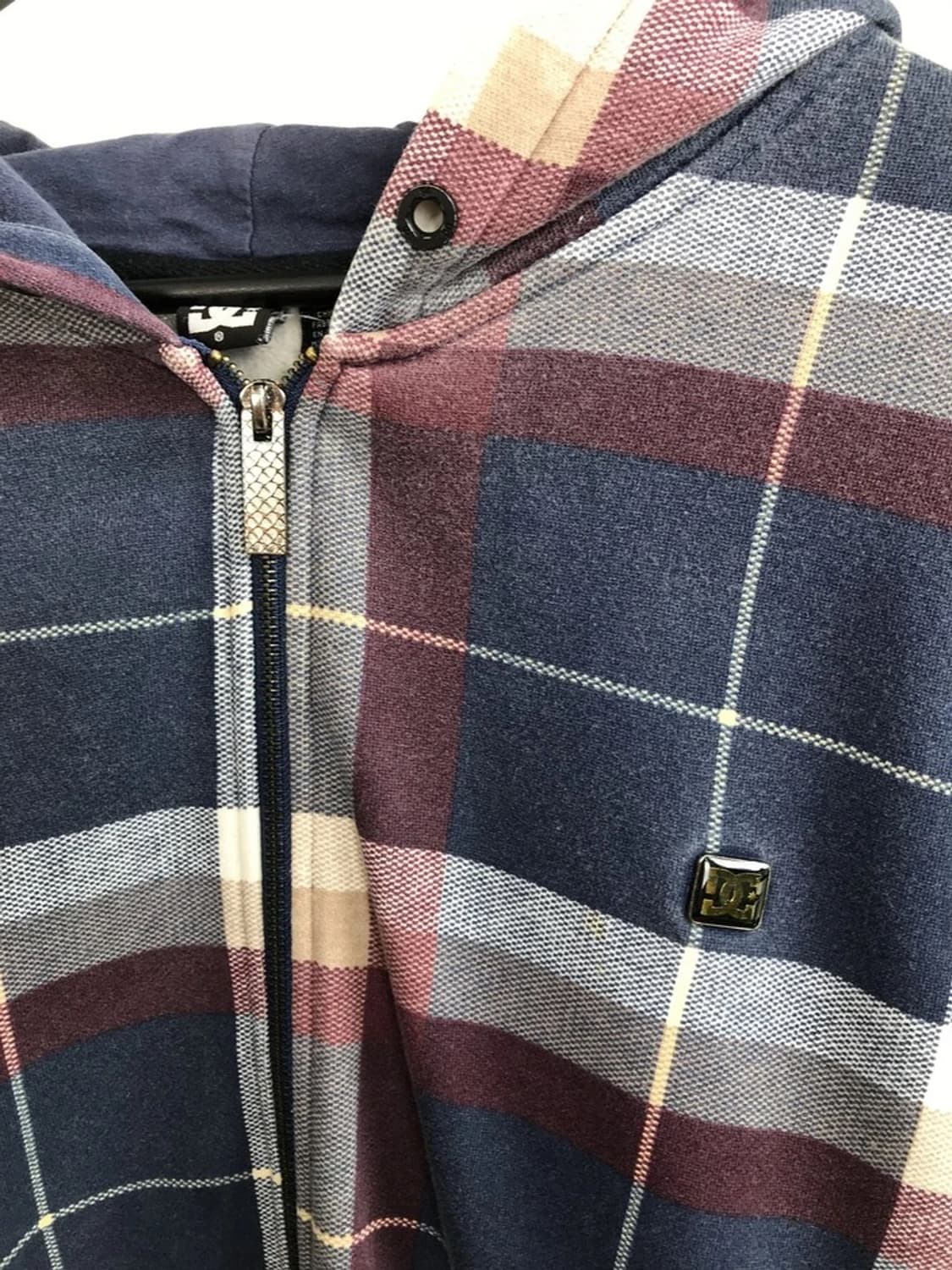 DC Shoes Plaid Zip-Up Hoodie 상품이미지5