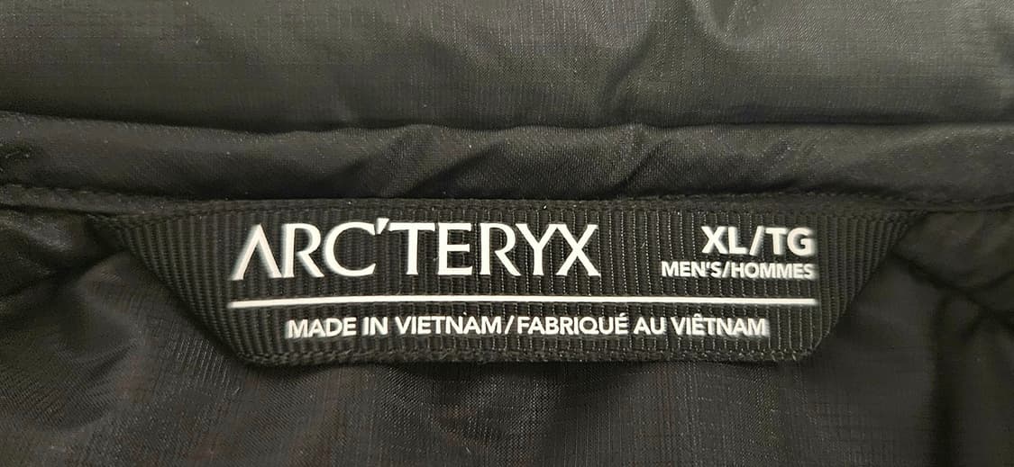 (25년 크림 정품)아크테릭스 세륨 자켓 블랙 XL(105~110) 새제 상품이미지8