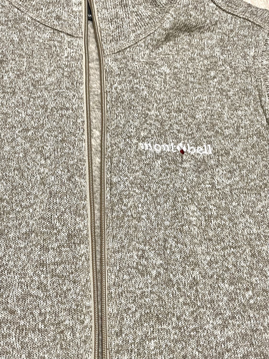 몽벨 이너 후드집업 기모 상품이미지4