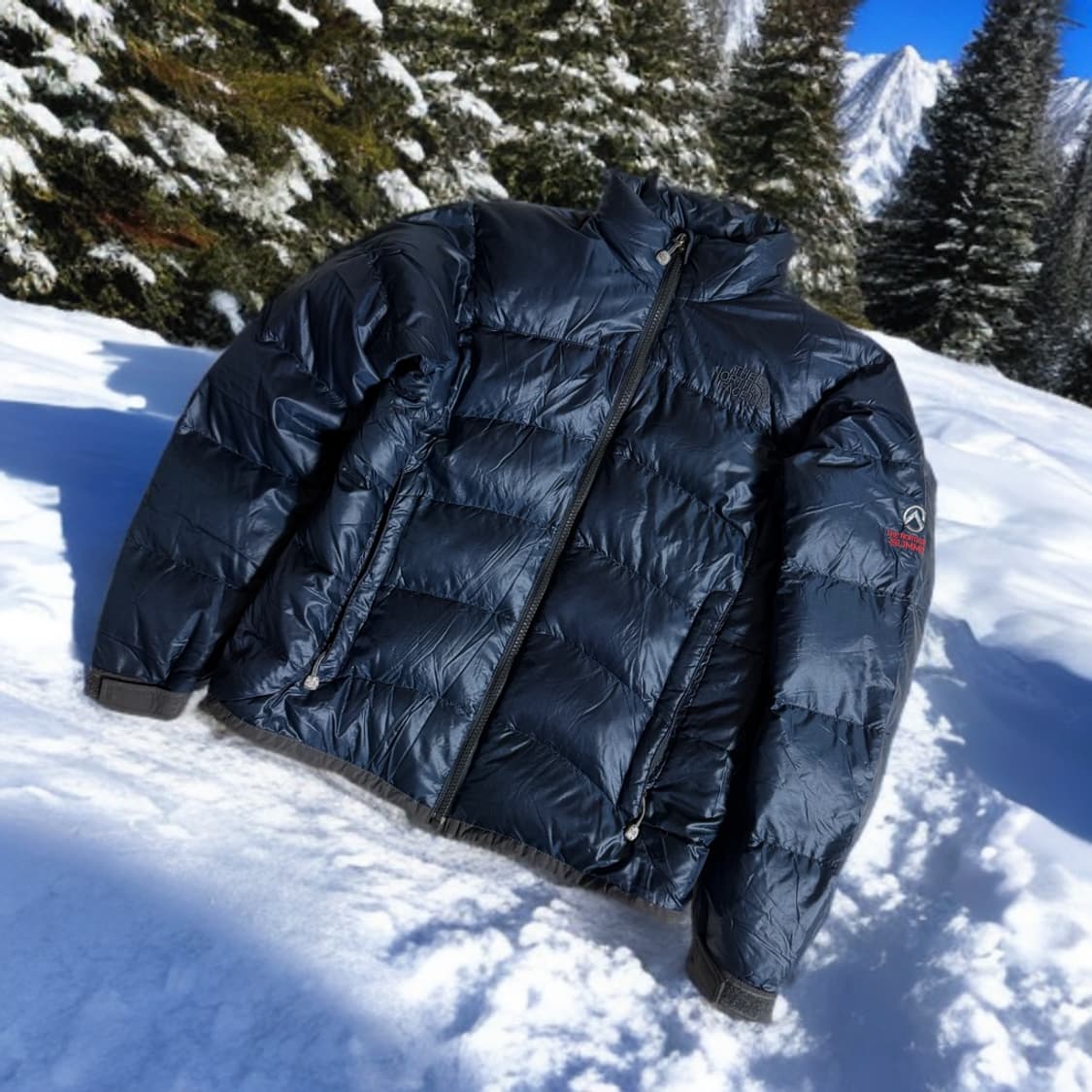 노스페이스 아콘카구아 일본택 네이비 S사이즈 상품이미지1