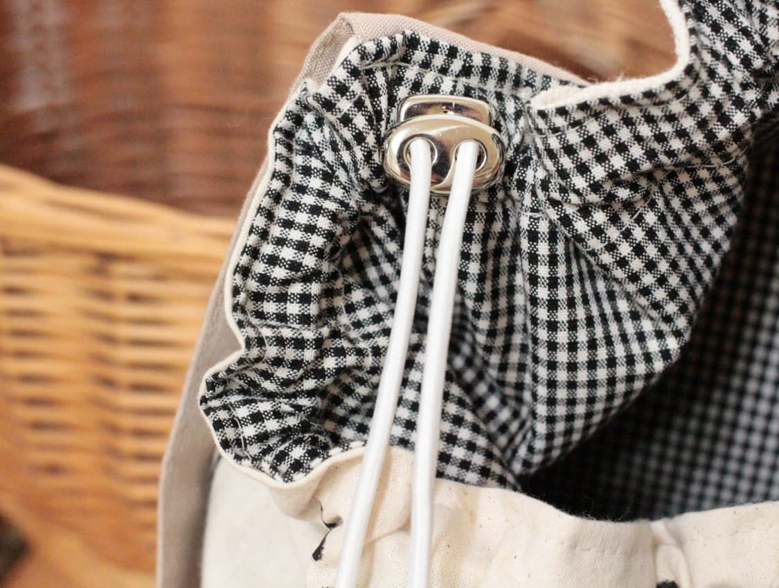 핸드메이드 밴딩 광목 크로스백 상품이미지6