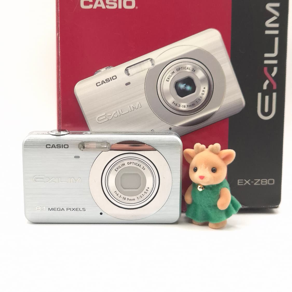 ☁️풀박미품🩵카시오 엑슬림 EX-Z80 스카이블루 상품이미지1