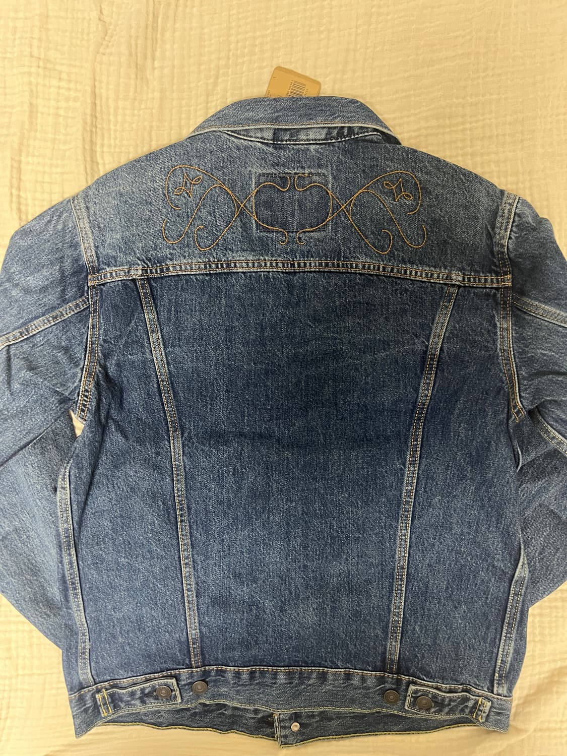 리바이스 릴렉스드 데님 트러커자켓 (청자켓)  S사이즈 새상품 상품이미지3