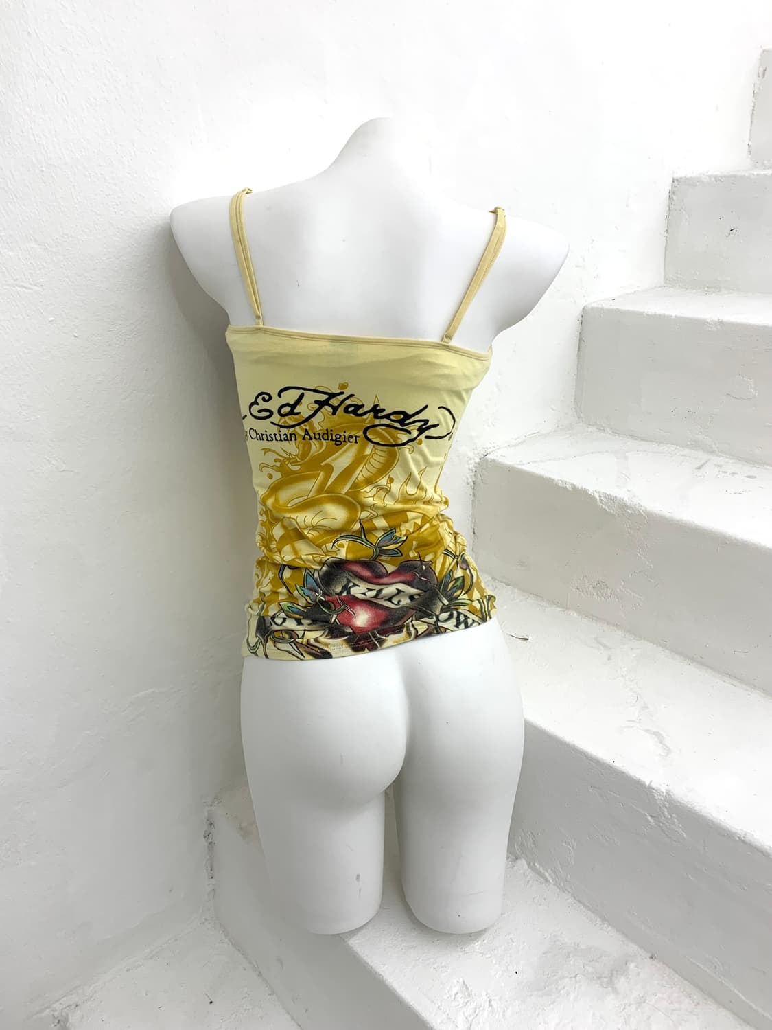 Ed hardy skull logo y2k sleeveless  상품이미지6