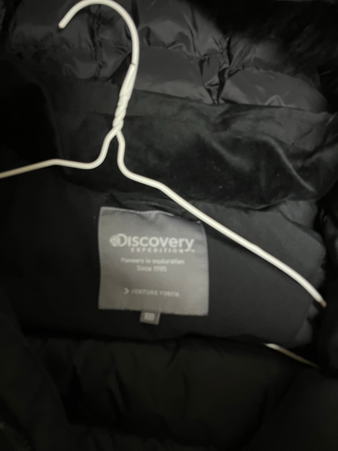 디스커버리 익스페디션 마운틴쿡숏패딩 블랙 상품이미지2