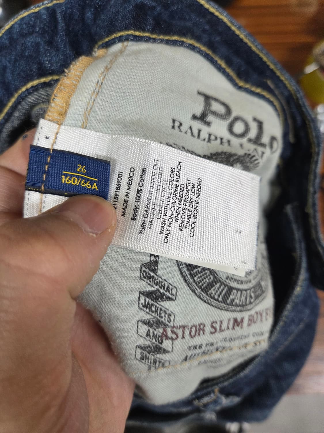 폴로랄프로렌 데님팬츠 26 상품이미지4