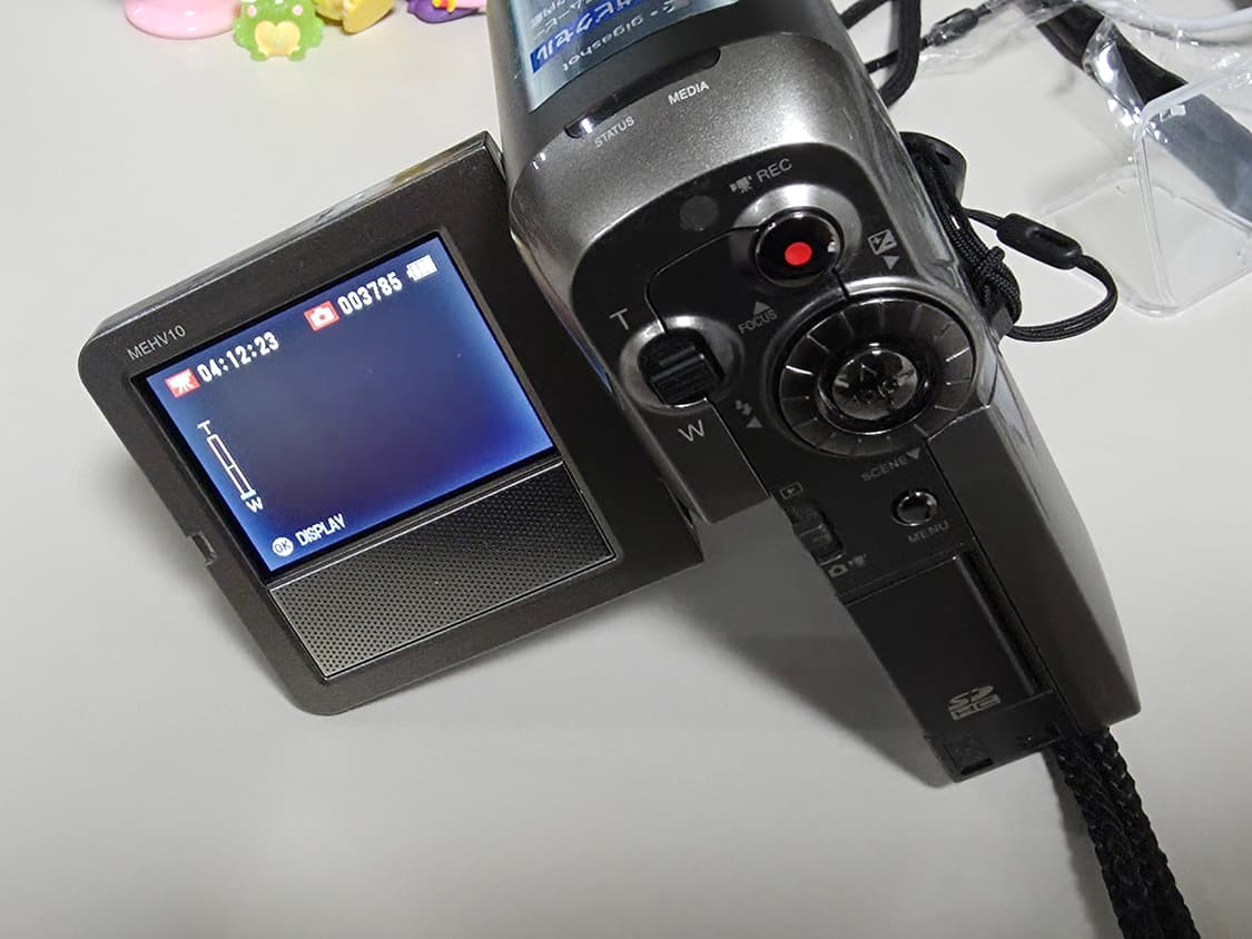 도시바 기가샷 MEHV10 빈티지 희귀 캠코더 상품이미지3