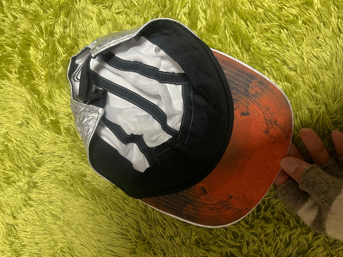 나이키 마스랜딩 헤리티지 실버 캠프캡 모자 판매 상품이미지2