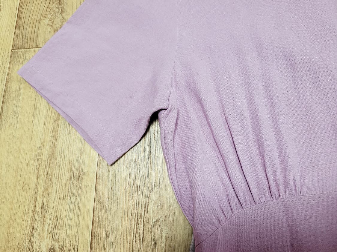 논로컬(NONLOCAL) 라벤다 린넨원피스 55 새상품 상품이미지4