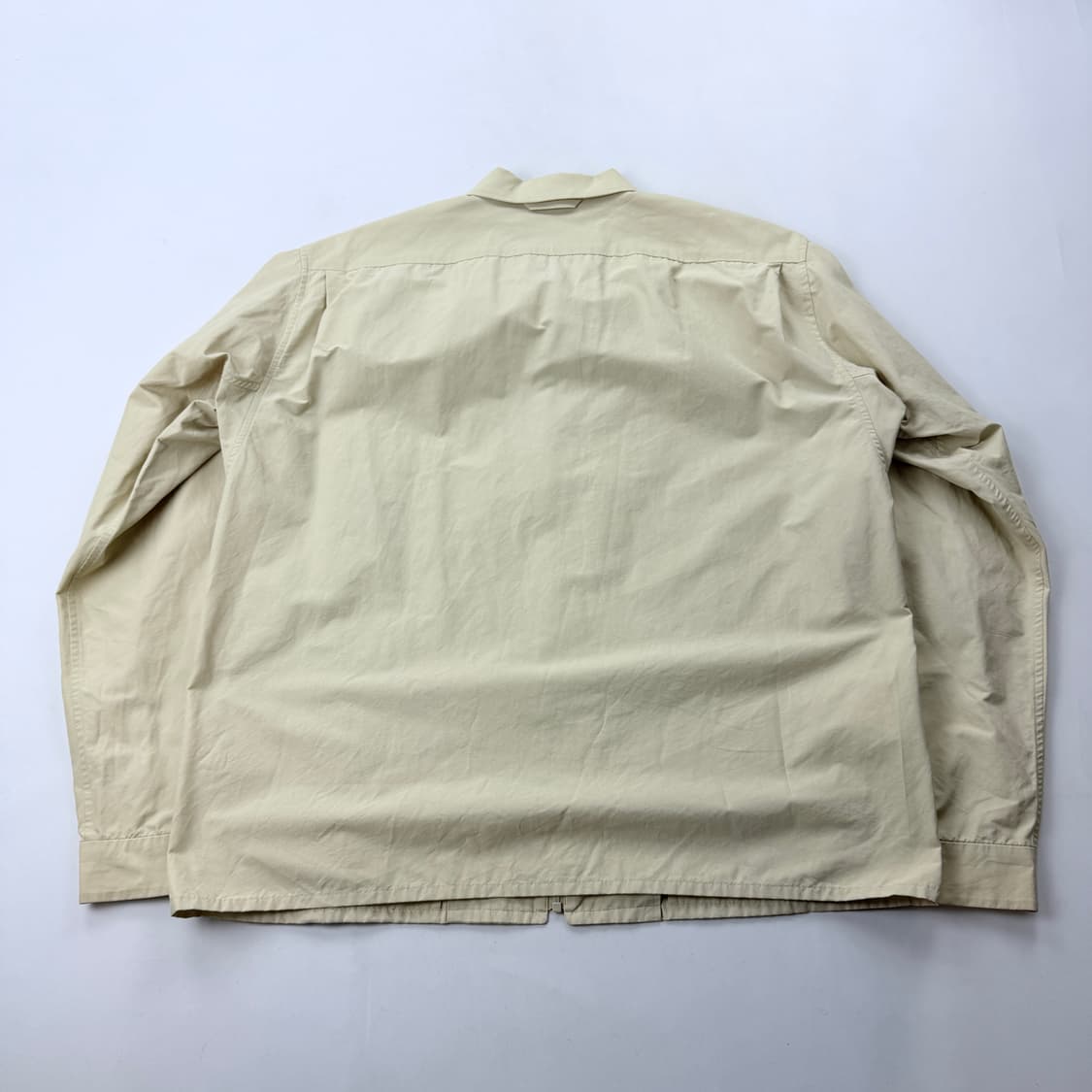 Yaeca 야에카 아이보리 코튼 지퍼 셔츠자켓 상품이미지5