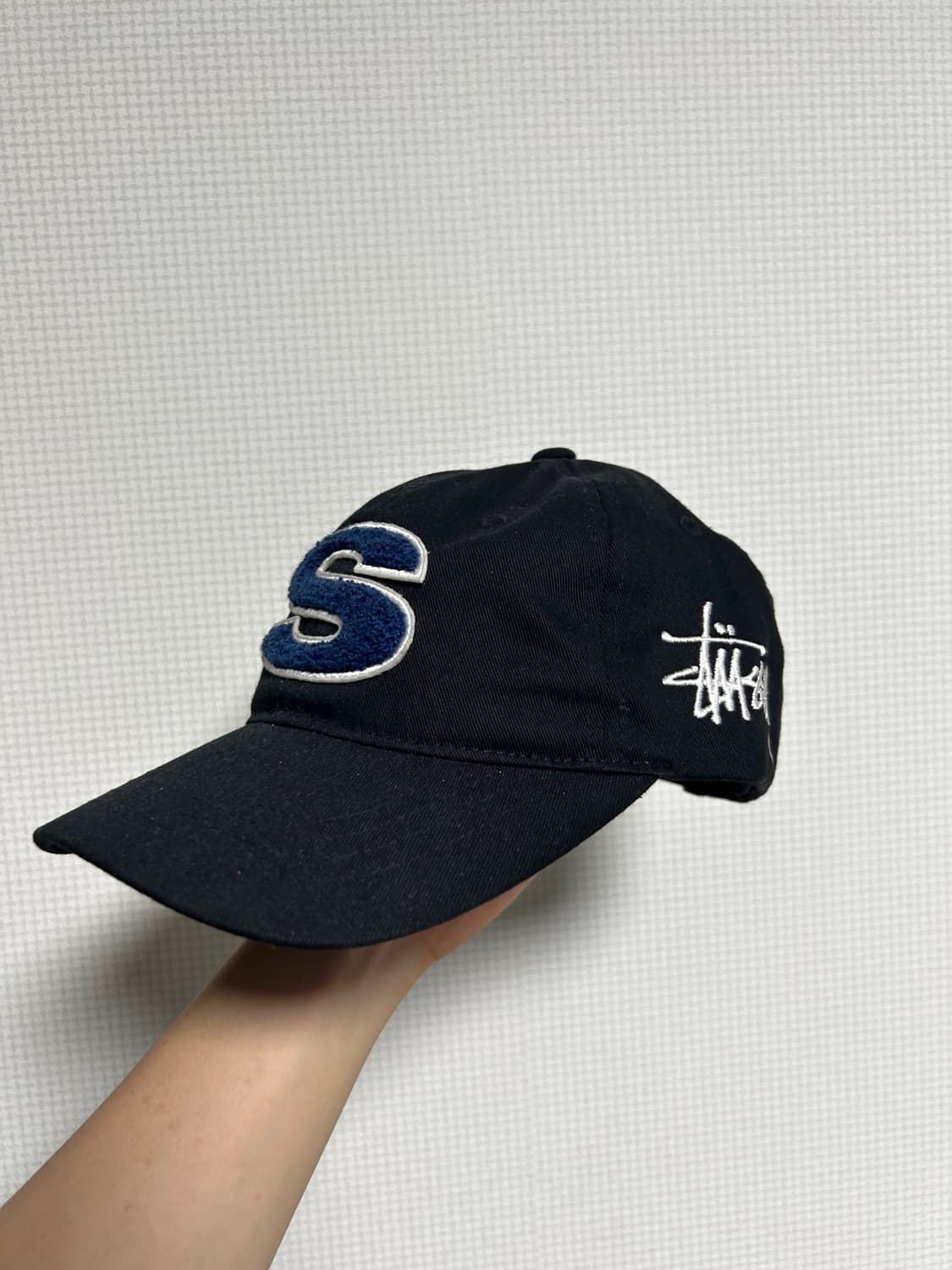 스투시 셔닐 S 로우 캡 상품이미지1
