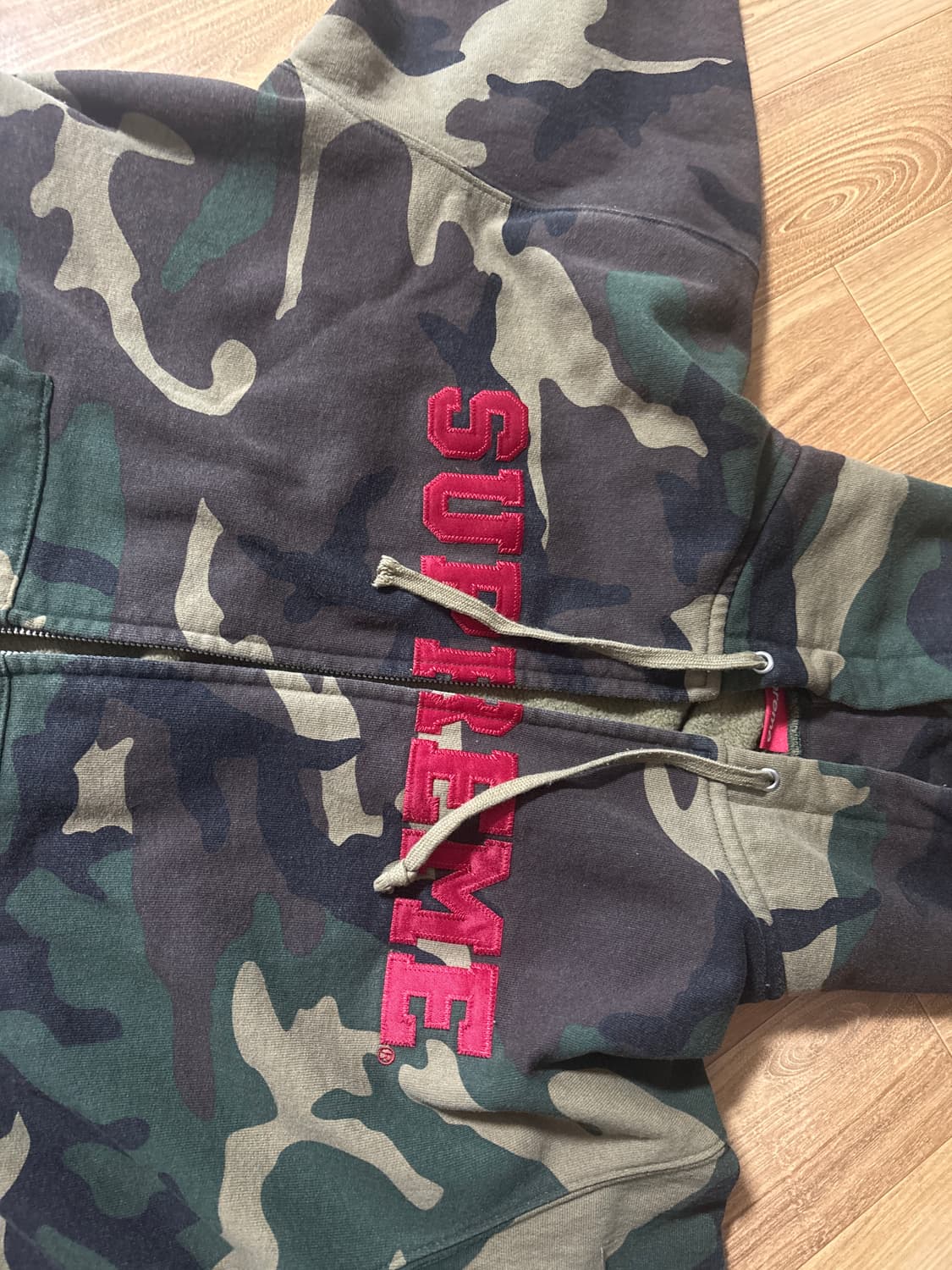 3번 입은 크림구매 슈프림 후드집업 상품이미지2