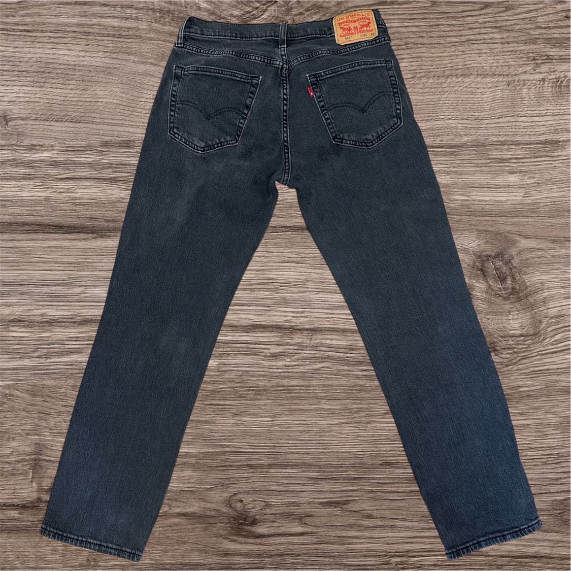 리바이스 541 에슬레틱 테이퍼드 핏 W32 x W32 블랭크 탭 상품이미지4