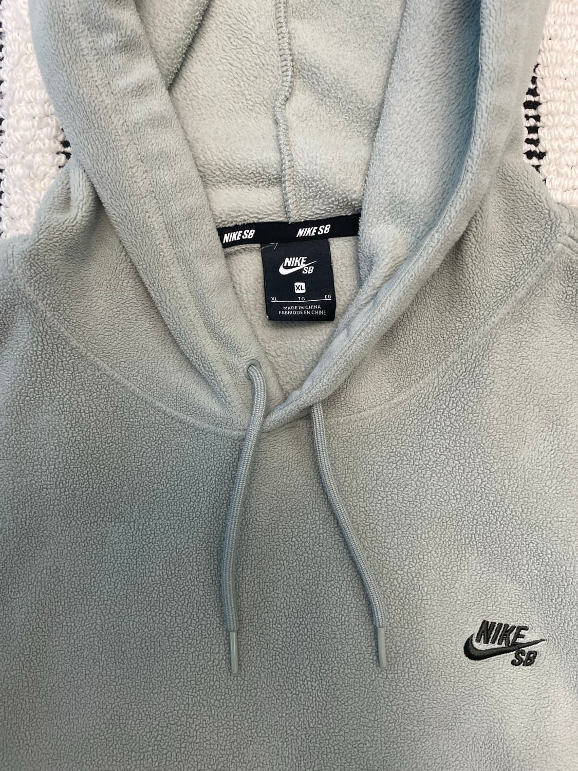 나이키 플리스 세이지그린 후드 상품이미지2