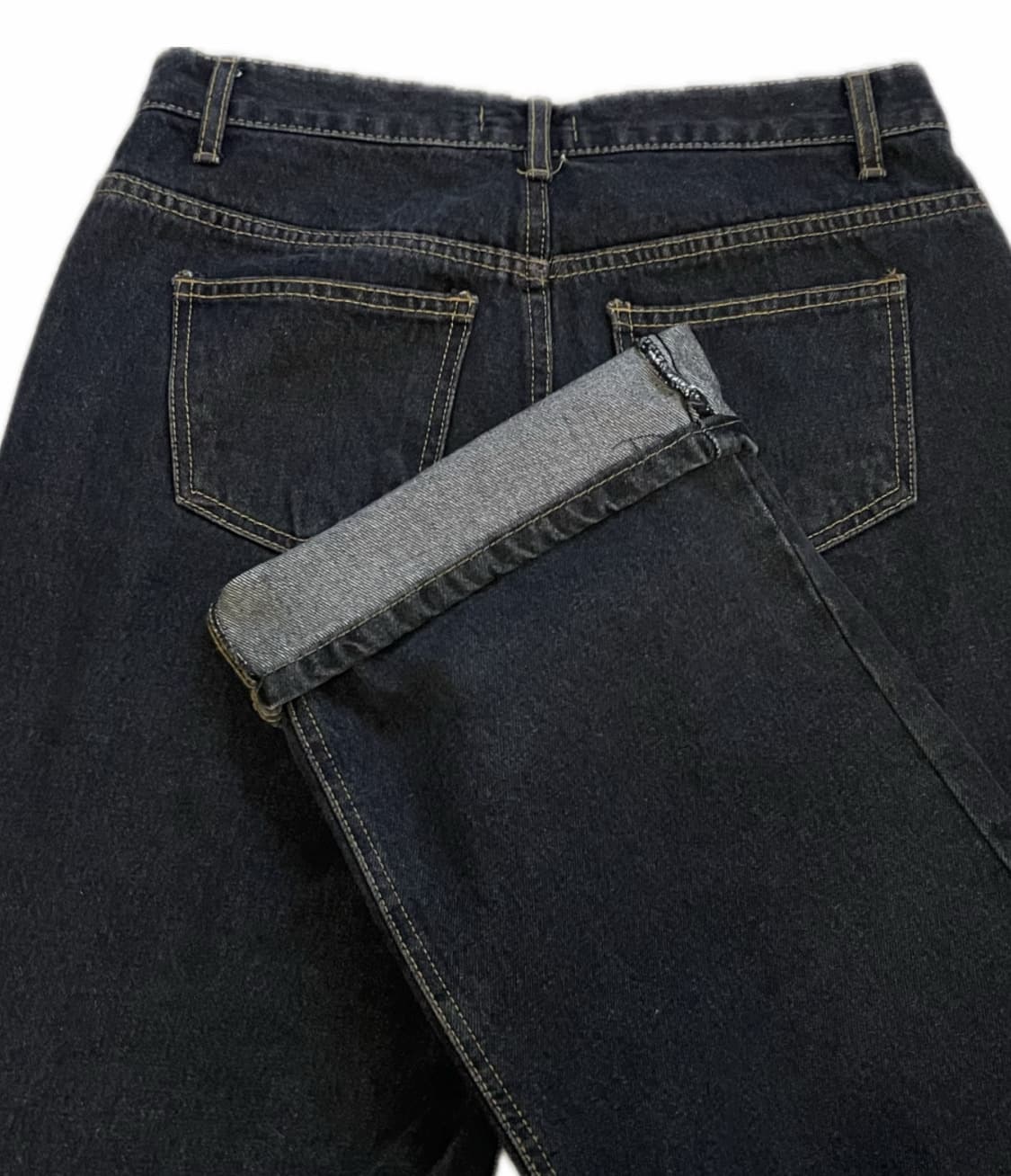 흑청 데님 팬츠 상품이미지3