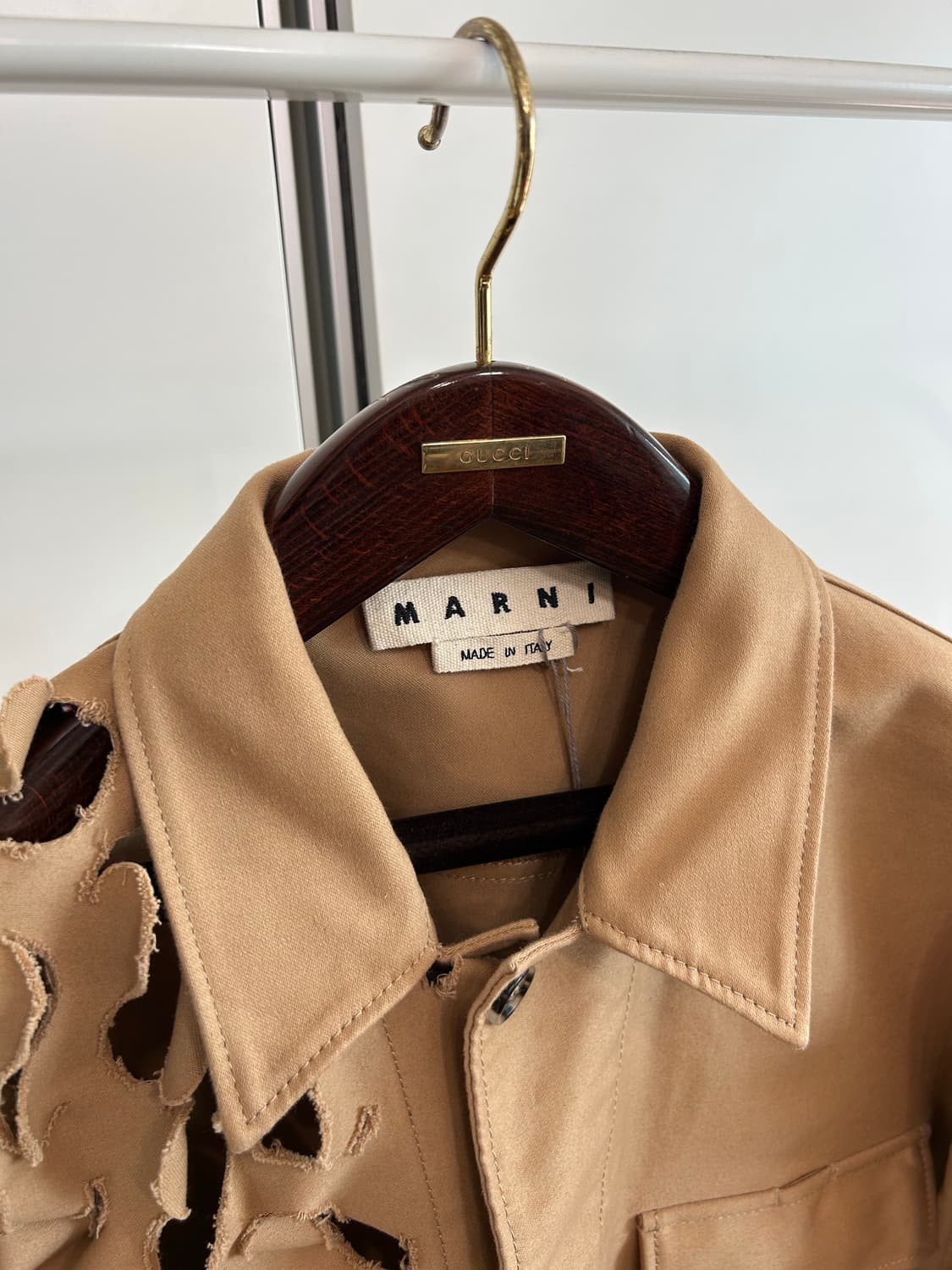 마르니 카모 레이저컷 자켓 상품이미지3