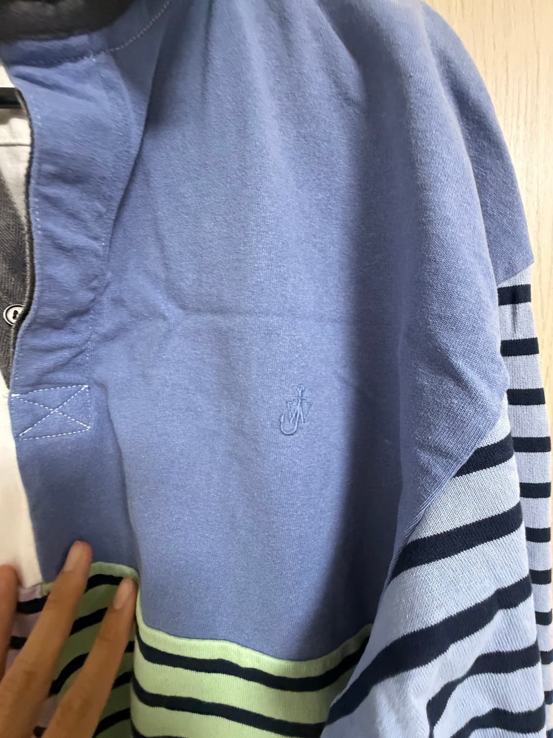 빈티지 JW앤더슨 긴팔 카라티 상품이미지2