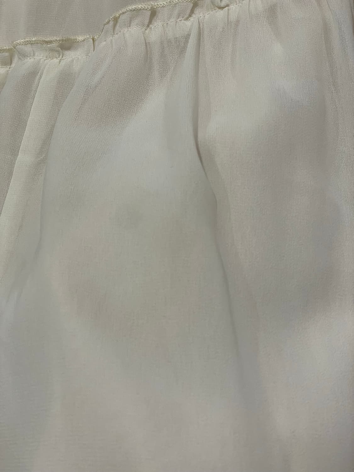 Soft Ivory Tiered Skirt 상품이미지7