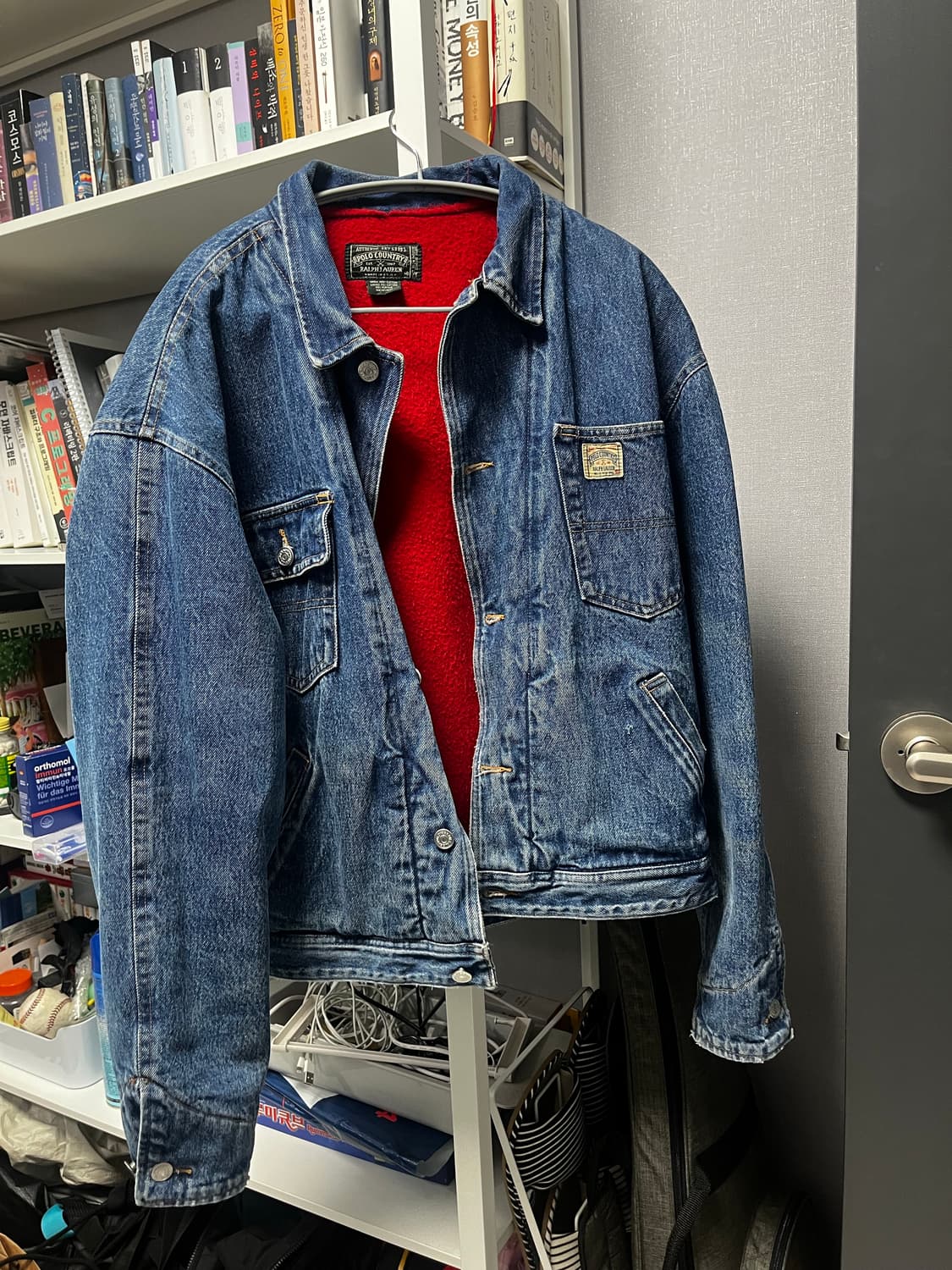 80's 폴로 청자켓 상품이미지2